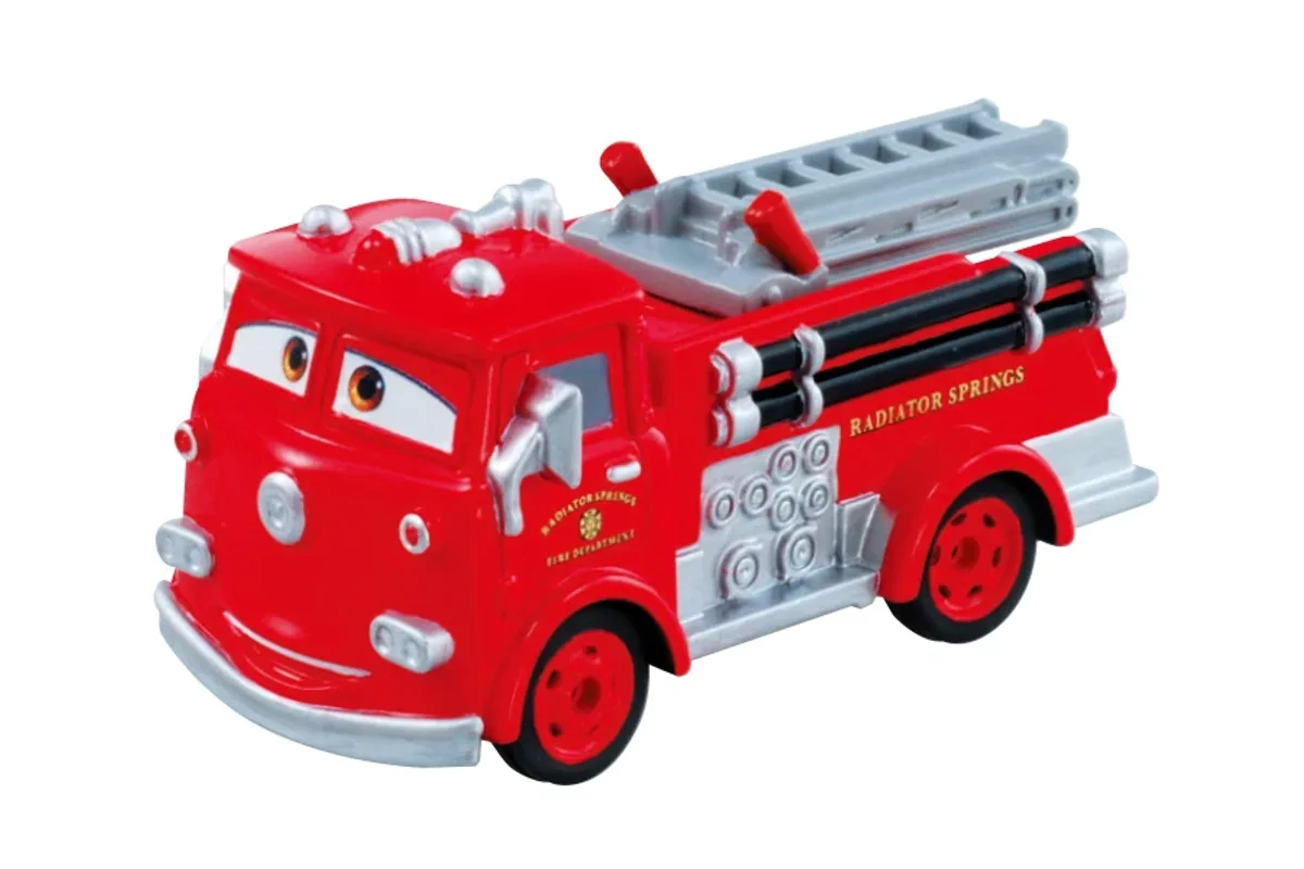 Tomica No. C07 Red (Standard Type) / 小红 标准型 die-cast model — official product photo of the toy car