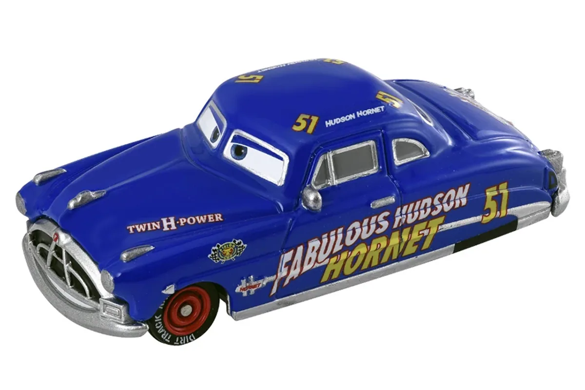 Tomica No. C08 Doc Hudson (Fabulous Type) / 蓝天博士 神奇型 die-cast model — official product photo of the toy car