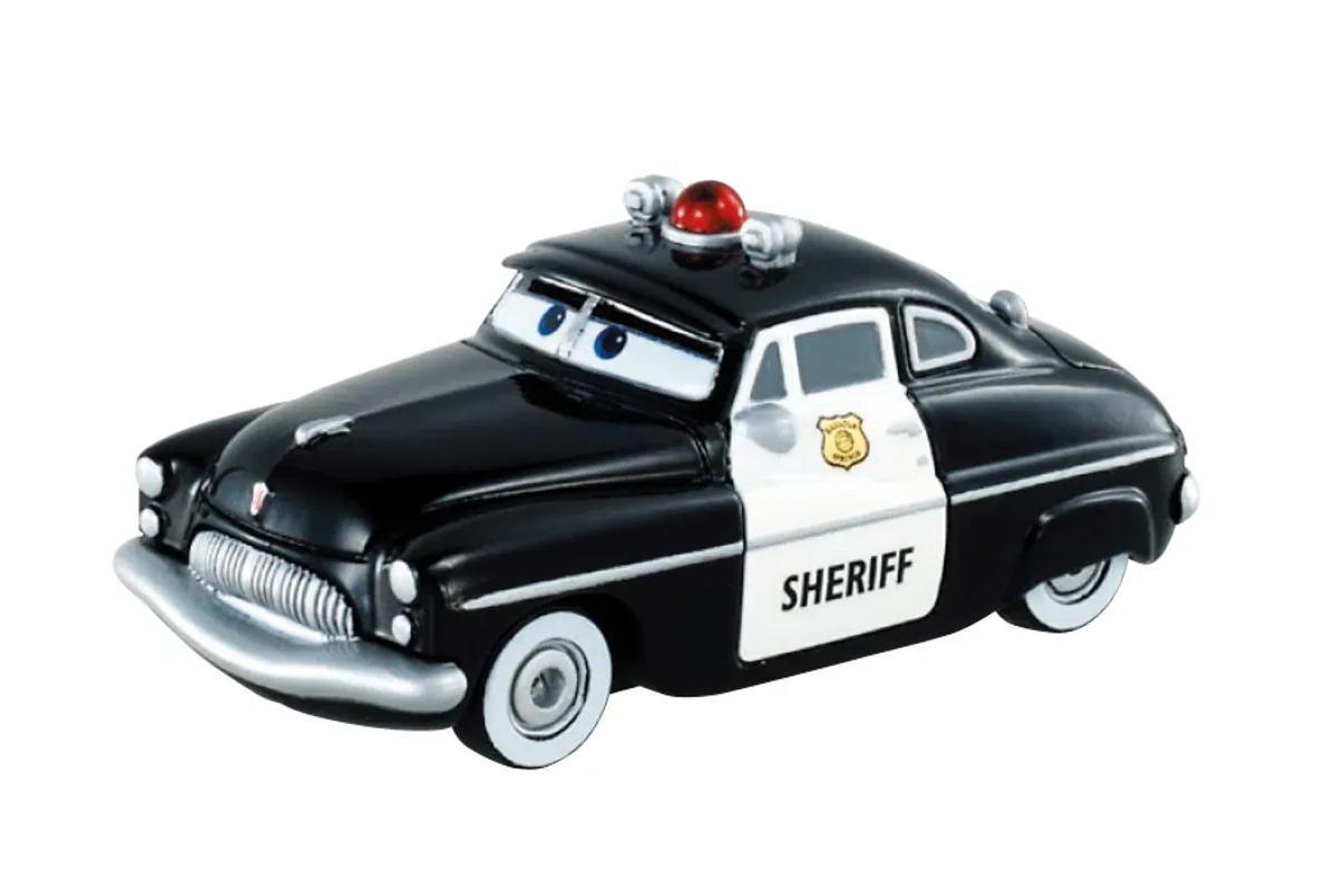 Tomica No. C09 Sheriff (Standard Type) / 警长 标准型 die-cast model — official product photo of the toy car