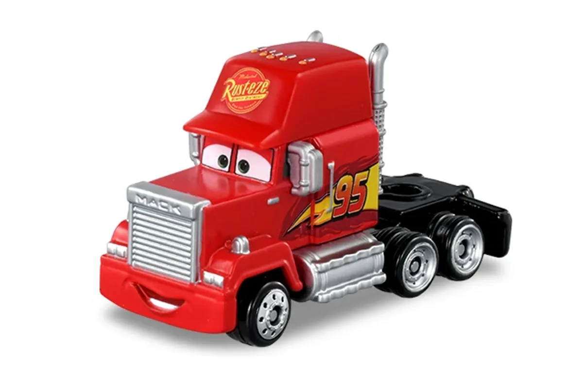 Tomica No. C15 Mack (Cars 3 Standard Type) / 马克 汽车总动员3 标准型 die-cast model — official product photo of the toy car