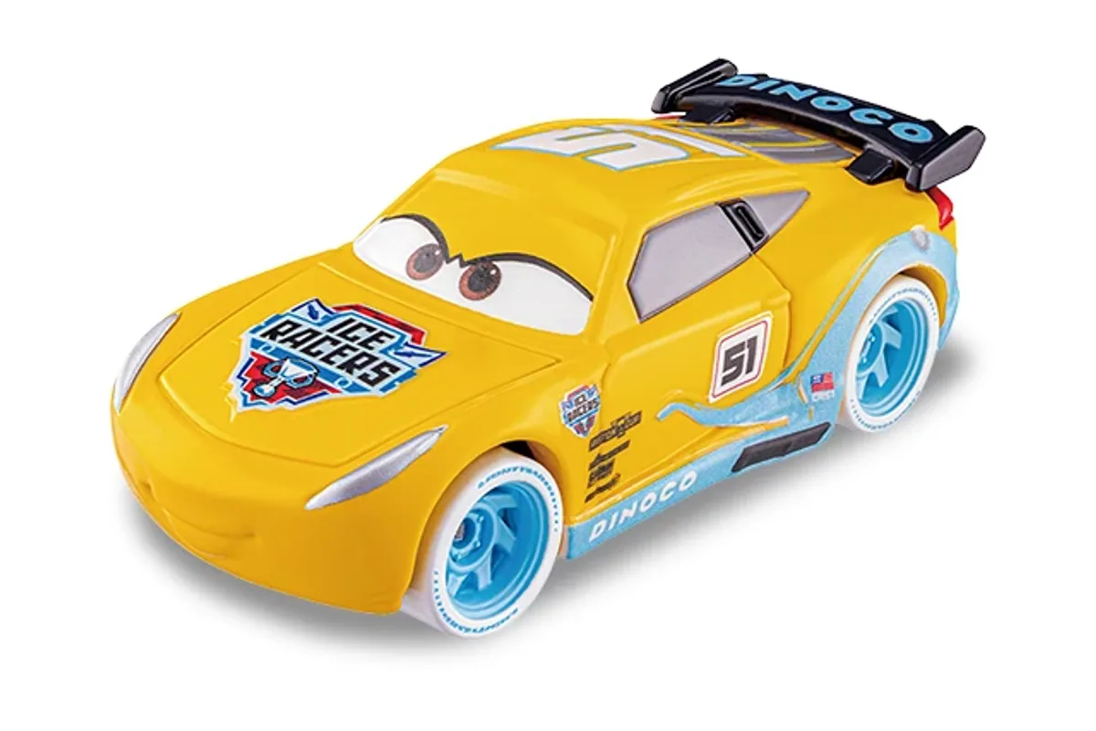 Tomica No. C25 Cruz Ramirez (Ice Racing Type) / 克鲁兹·拉米雷兹 冰上竞速型 die-cast model — official product photo of the toy car