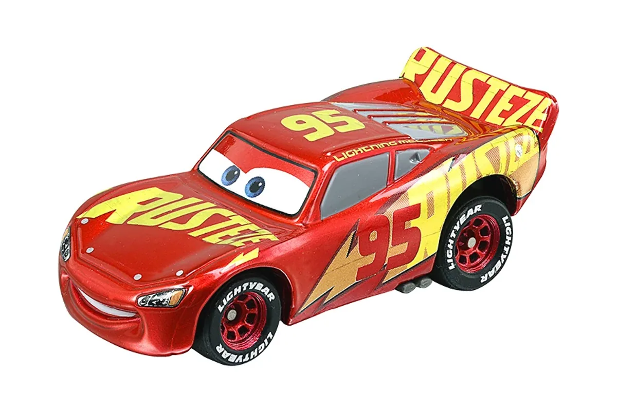 Tomica No. C32 Lightning McQueen (RRC Type) / 闪电麦坤 RRC型 die-cast model — official product photo of the toy car