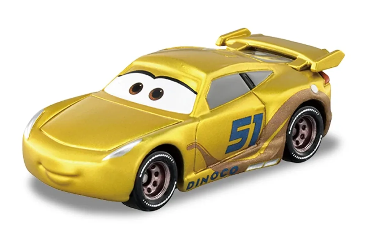 Tomica No. C35 Cruz Ramirez (Rust-eze Dinoco Type) / 克鲁兹·拉米雷兹 锈必治黛娜可涂装 die-cast model — official product photo of the toy car