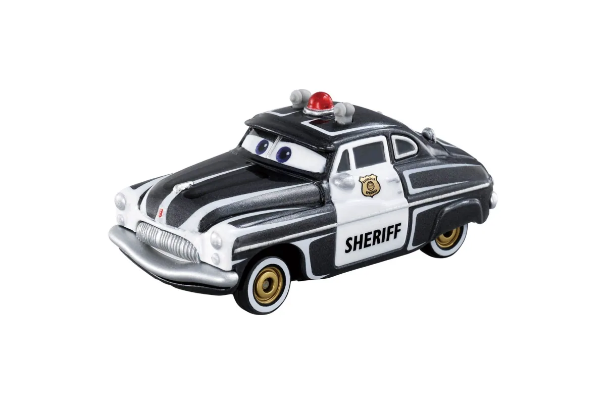 Tomica No. C42 Sheriff (Pin Stripe Type) / 警长 细条纹型 die-cast model — official product photo of the toy car