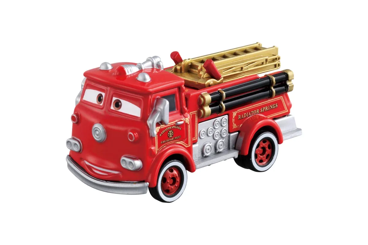 Tomica No. C46 Red (Classic Type) / 小红 经典型 die-cast model — official product photo of the toy car