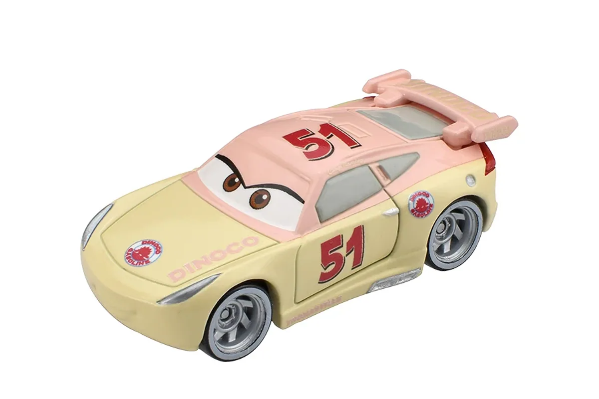 Tomica No. C49 Cruz Ramirez (Thomasville Type) / 克鲁兹·拉米雷兹 汤玛斯维尔型 die-cast model — official product photo of the toy car