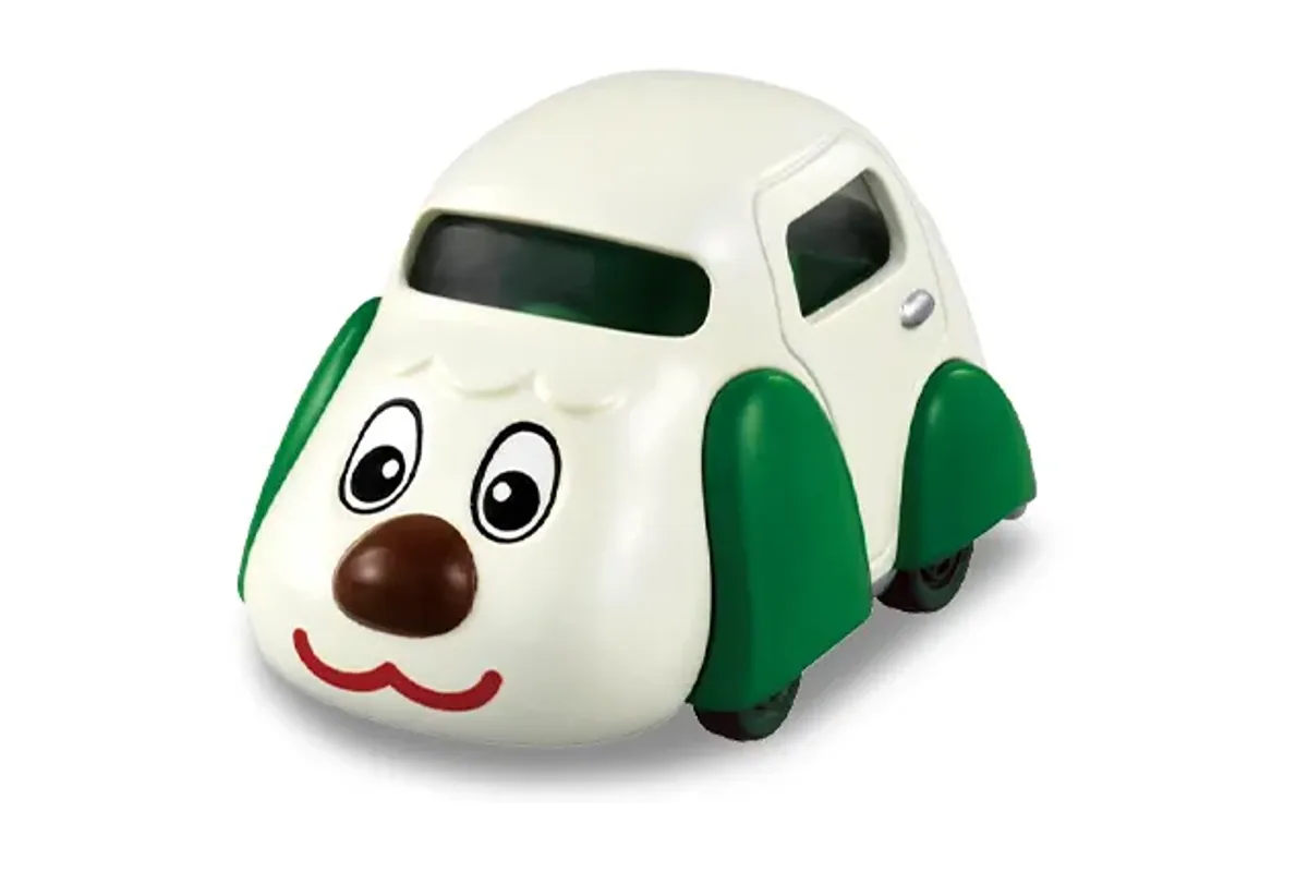 Tomica No. 155 Rilakkuma Car / 轻松熊 小汽车 die-cast model — official product photo of the toy car