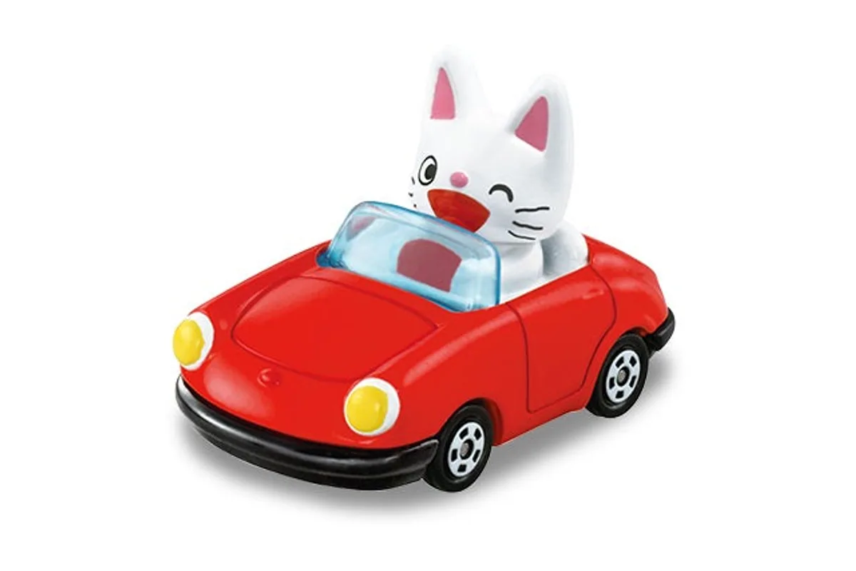 Tomica No. 159 Nontan / 诺坦 die-cast model — official product photo of the toy car