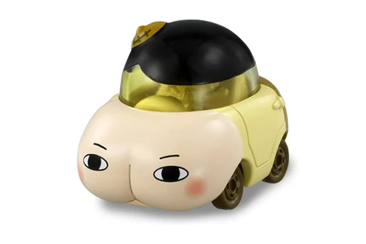 Tomica No. 162 Butt Detective / 屁屁侦探 die-cast model — official product photo of the toy car
