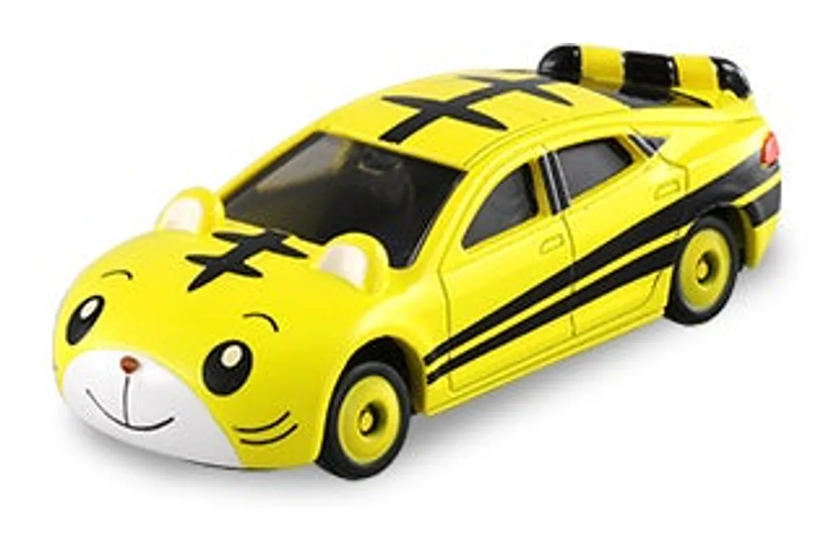 Tomica No. 163 Shimajiro Car II / 巧虎 小汽车II die-cast model — official product photo of the toy car