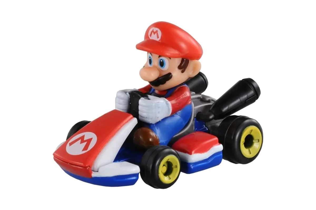 Tomica No. 164 MarioKart8 Mario / 马里奥赛车8 马里奥 die-cast model — official product photo of the toy car