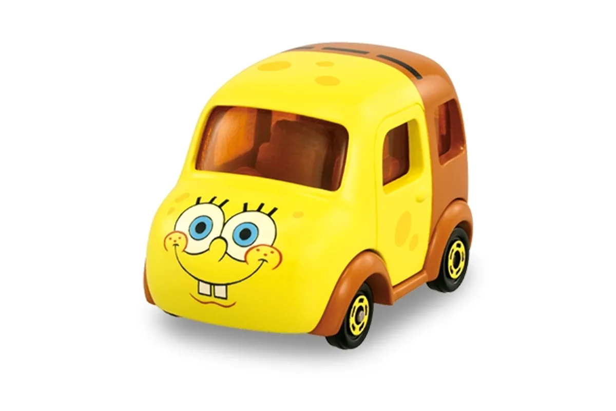 Tomica No. 165 SpongeBob SquarePants / 海绵宝宝 die-cast model — official product photo of the toy car