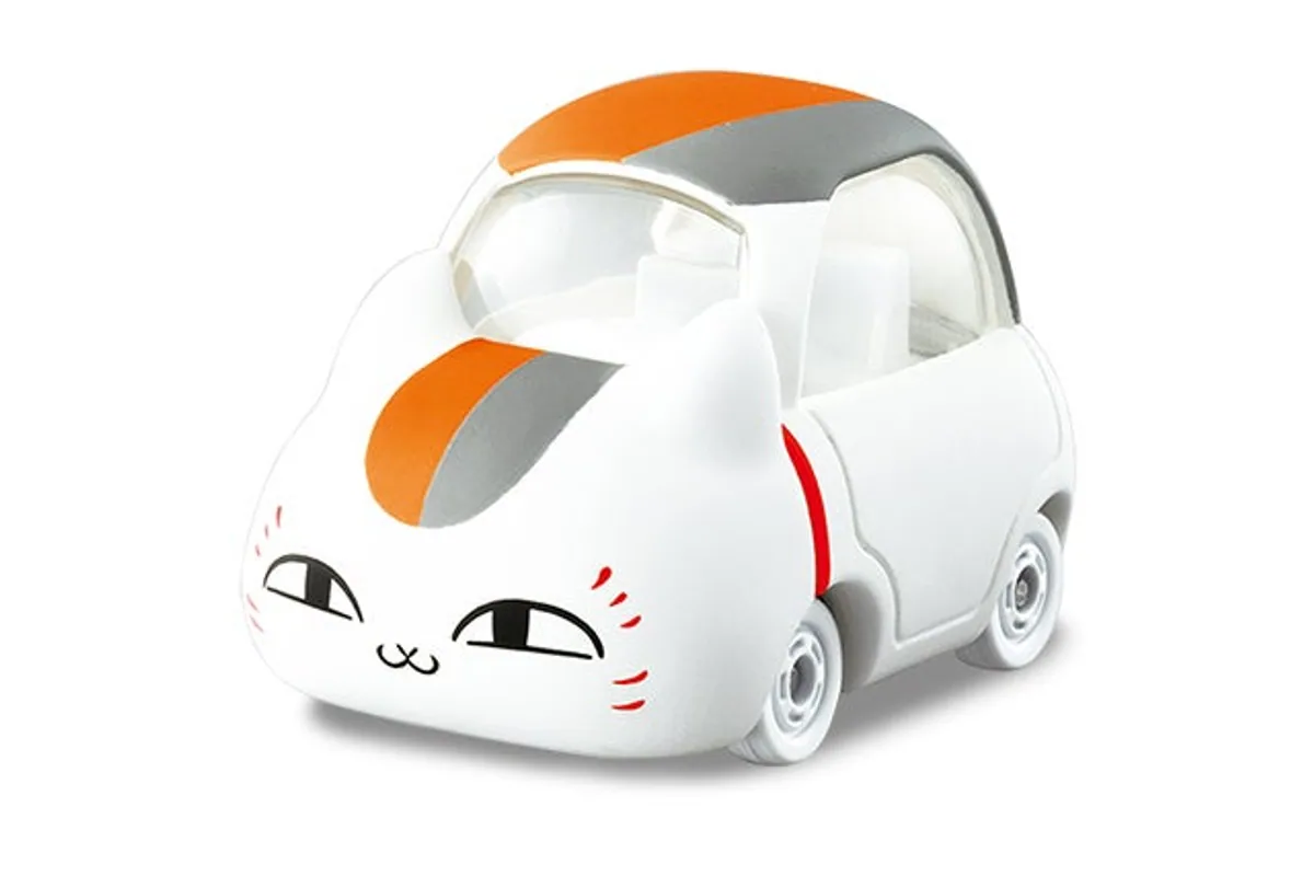 Tomica No. 166 Natsume's Book of Friends Nyanko-Sensei / 夏目友人帐 猫咪老师 die-cast model — official product photo of the toy car