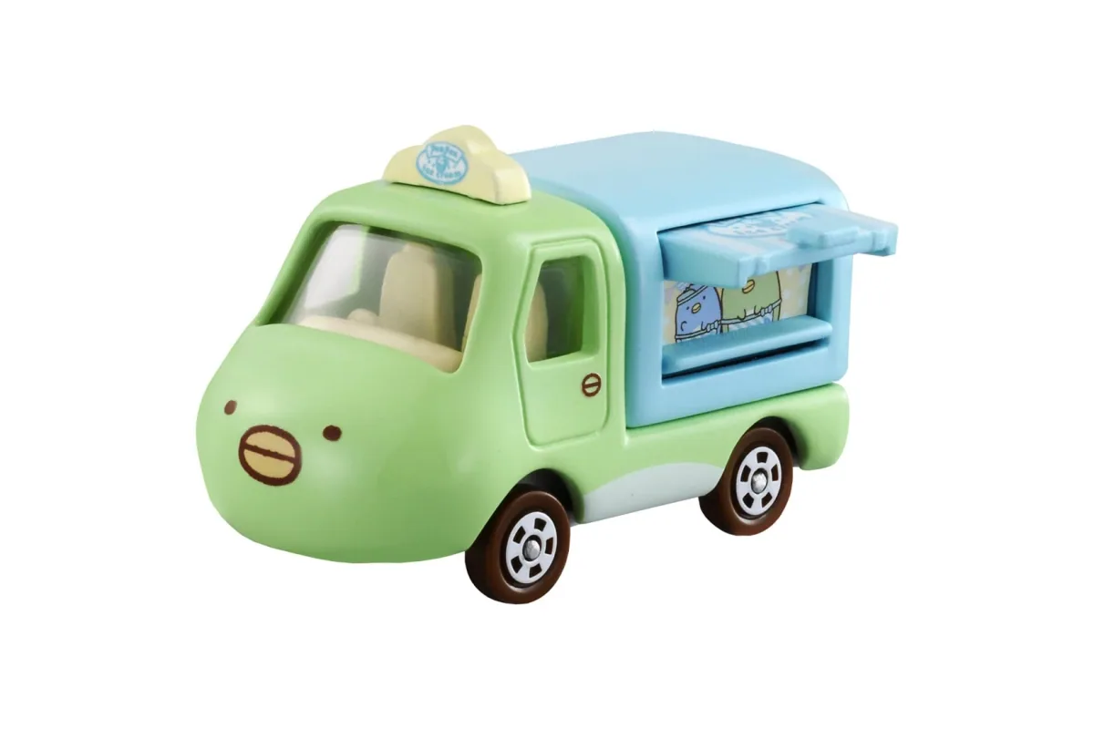 Tomica No. 167 Sumikko Gurashi Penguin?'s Ice Cream Stand / 角落生物 企鹅 冰淇淋摊车 die-cast model — official product photo of the toy car