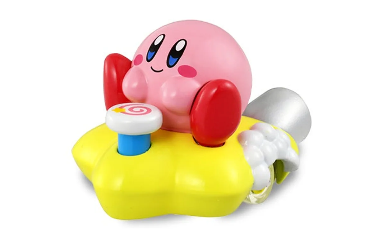 Tomica No. 168 Hoshi no Kirby / 星之卡比 die-cast model — official product photo of the toy car