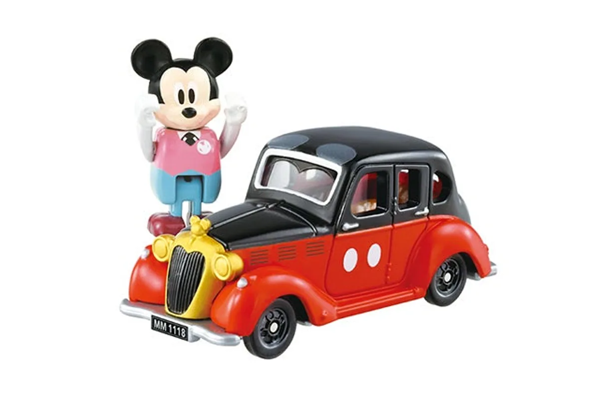 Tomica No. 176 Disney Motors Dream Star IV Mickey Mouse / 迪士尼汽车 梦想之星IV 米奇 die-cast model — official product photo of the toy car
