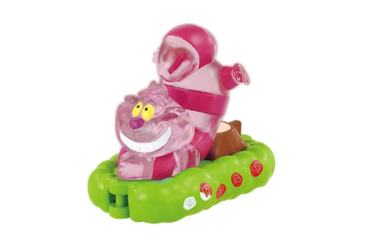 Tomica No. 177 Disney Tomica Parade Cheshire Cat / 迪士尼巡游 柴郡猫 die-cast model — official product photo of the toy car