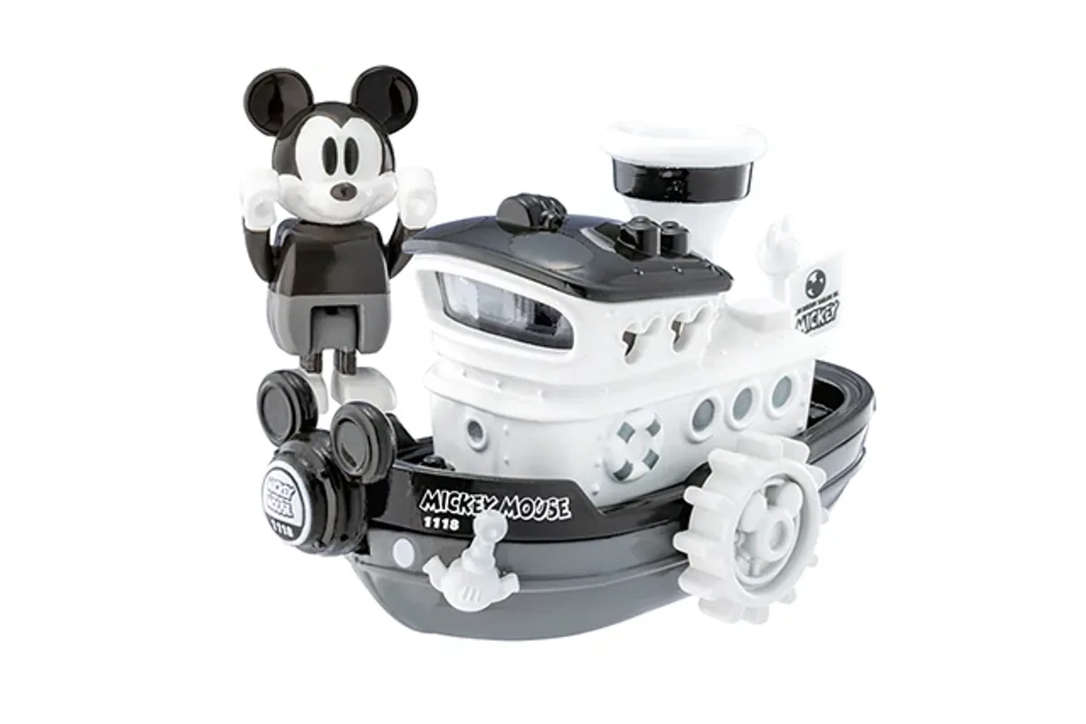 Tomica No. 181 Disney Motors Dream Sailor Mickey Mouse / 迪士尼汽车 梦之水手 米奇 die-cast model — official product photo of the toy car