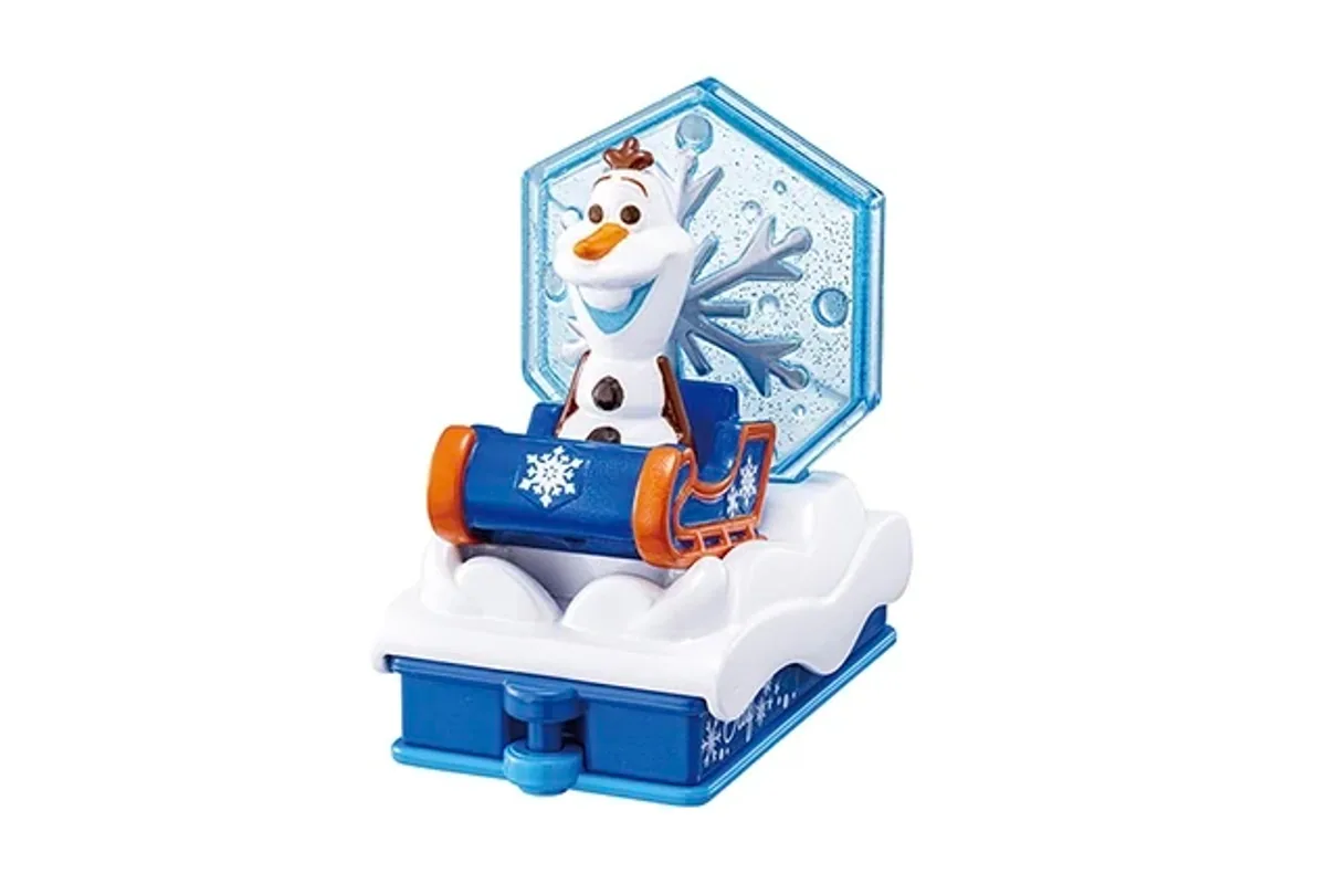Tomica No. 183 Disney Tomica Parade Olaf / 迪士尼巡游 雪宝 die-cast model — official product photo of the toy car
