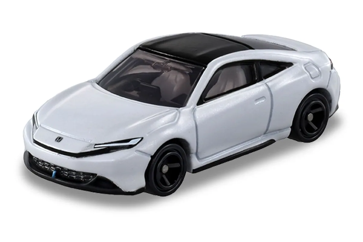 Tomica No. 10 Honda Prelude / 本田披露 die-cast model — official product photo of the toy car