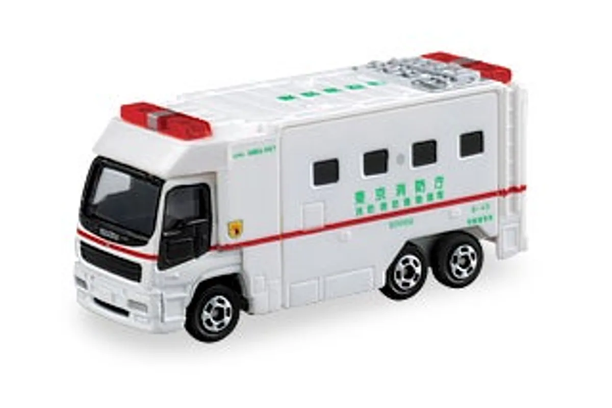 Tomica No. 116 Super Ambulance Tomica No. 116 Super Ambulance — photo of the real vehicle this casting is based on