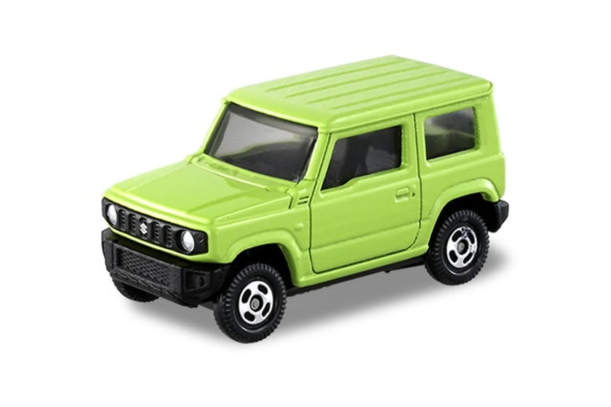 Tomica No. 14 Suzuki Jimny / 铃木吉姆尼 SUV 越野车 die-cast model — official product photo of the toy car