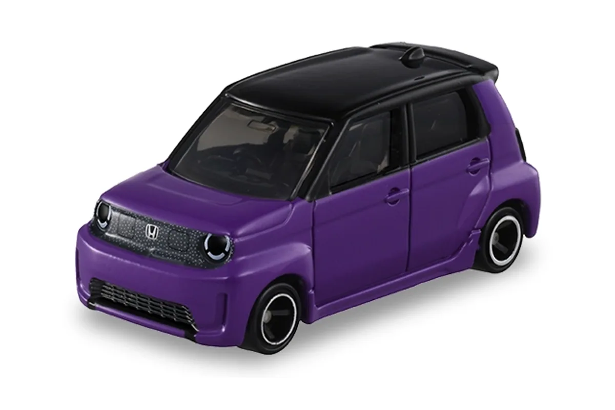 Tomica No. 19 Honda Super-ONE / 本田 Super-ONE die-cast model — official product photo of the toy car