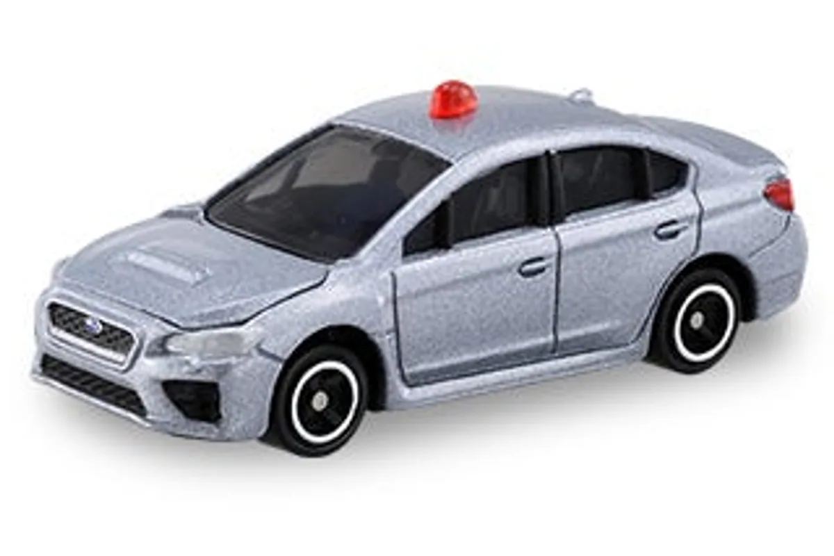 Tomica No. 2 Subaru WRX S4 Unmarked Police Car Tomica No. 2 Subaru WRX S4 Unmarked Police Car — photo of the real vehicle this casting is based on