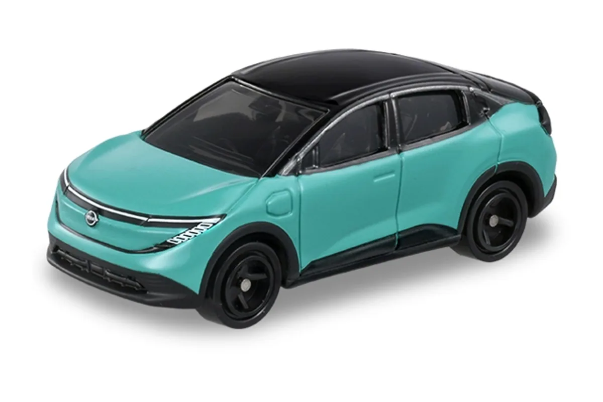 Tomica No. 21 Nissan Leaf Tomica No. 21 Nissan Leaf — photo of the real vehicle this casting is based on