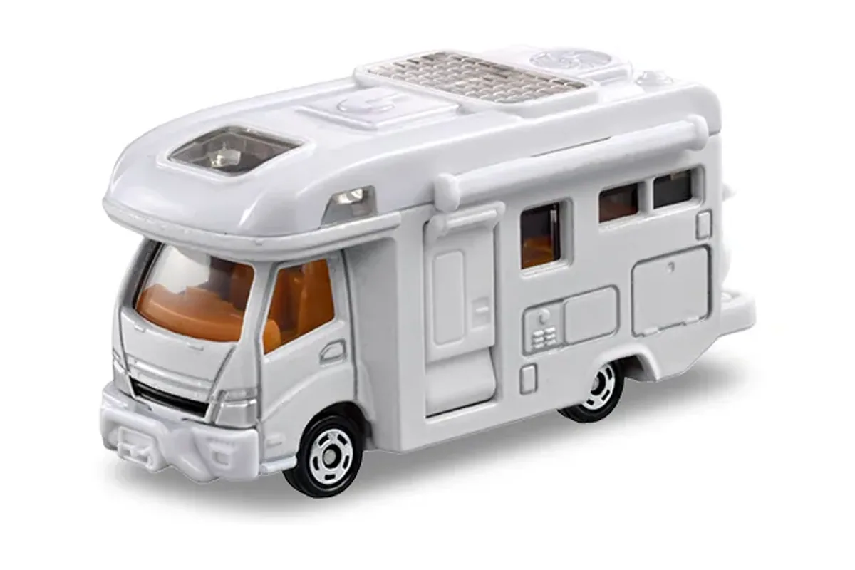 Tomica No. 24 Camping Car / 露营车 die-cast model — official product photo of the toy car