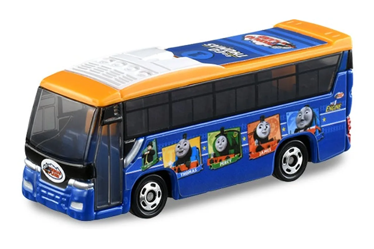 Tomica No. 29 Thomasland Express (2022) Tomica No. 29 Thomasland Express (2022) — photo of the real vehicle this casting is based on