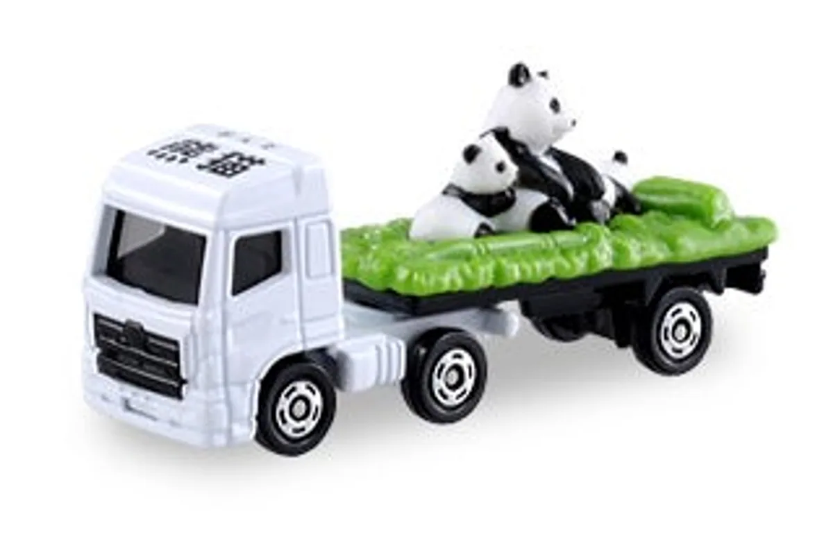 Tomica No. 3 Animal Transporter Tomica No. 3 Animal Transporter — photo of the real vehicle this casting is based on