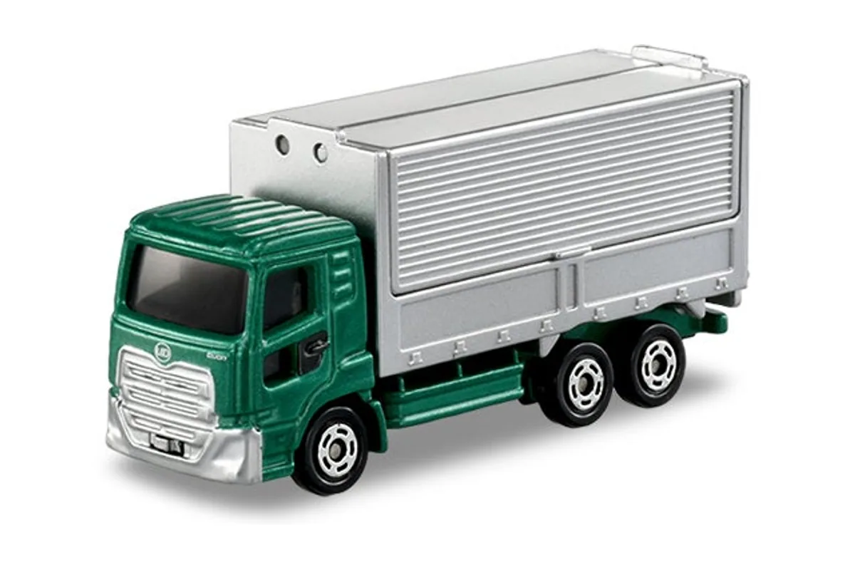 Tomica No. 31 UD Truck Quon Tomica No. 31 UD Truck Quon — photo of the real vehicle this casting is based on