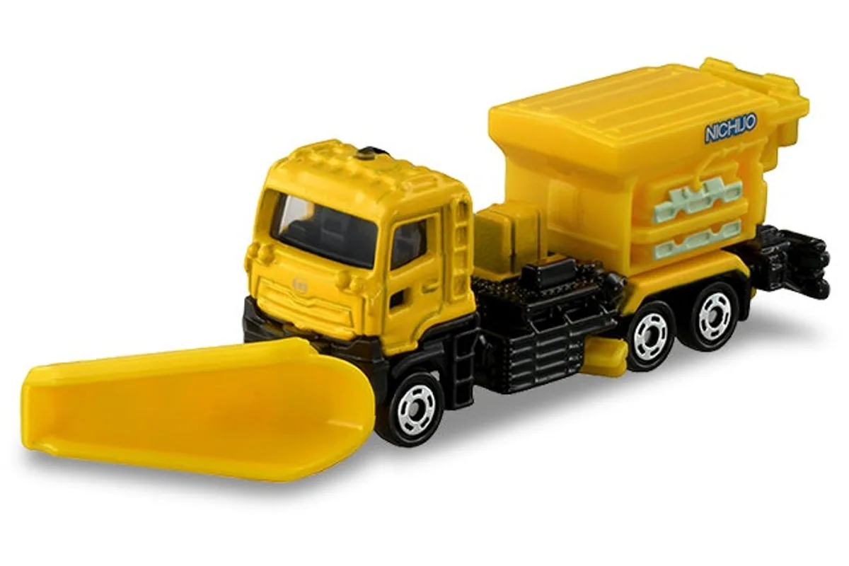 Tomica No. 39 Deicing Material Spreader NWS60BC5 Tomica No. 39 Deicing Material Spreader NWS60BC5 — photo of the real vehicle this casting is based on