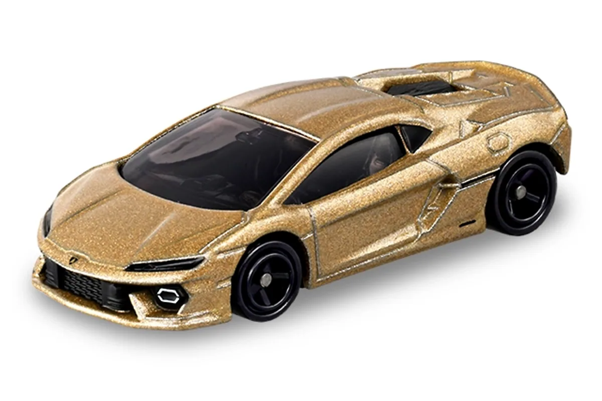 Tomica No. 43 Lamborghini Temerario Tomica No. 43 Lamborghini Temerario — photo of the real vehicle this casting is based on