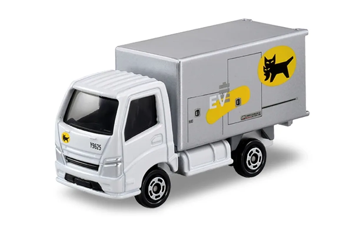 Tomica No. 48 Yamato Transport EV Delivery Truck Tomica No. 48 Yamato Transport EV Delivery Truck — photo of the real vehicle this casting is based on