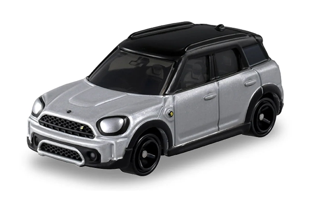 Tomica No. 52 Mini Cooper SE Countryman All4 / MINI 迷你库柏 die-cast model — official product photo of the toy car