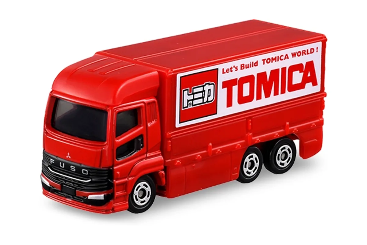 Tomica No. 59 Mitsubishi Fuso Super Great Tomica No. 59 Mitsubishi Fuso Super Great — photo of the real vehicle this casting is based on