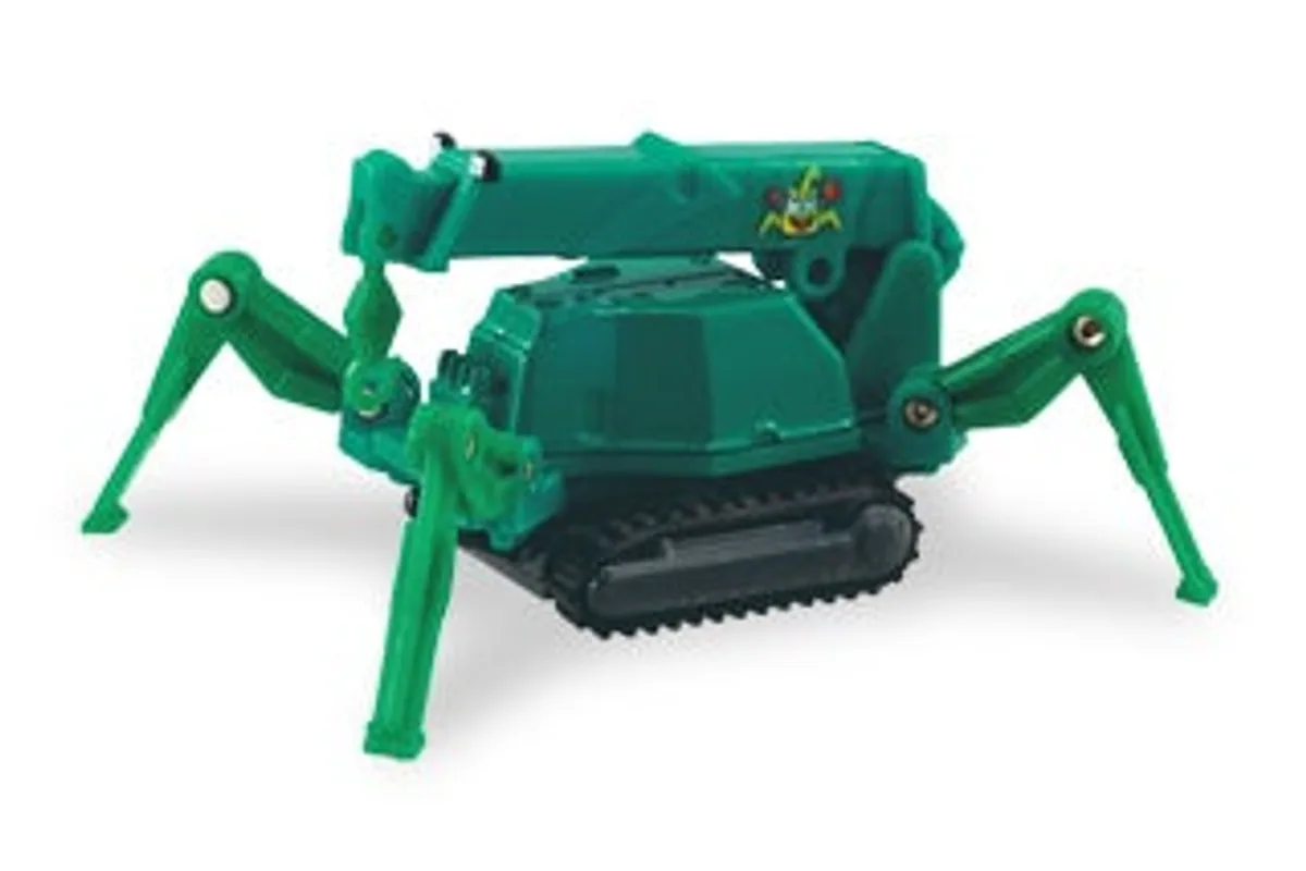 Tomica No. 63 Maeda Seisakusho Mini Crawler Crane Tomica No. 63 Maeda Seisakusho Mini Crawler Crane — photo of the real vehicle this casting is based on