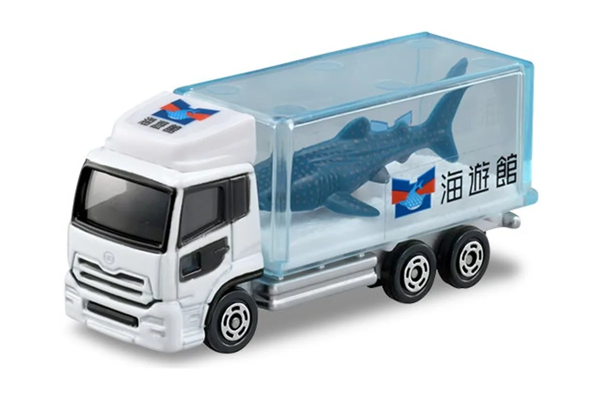 Tomica No. 69 Aquarium Truck Tomica No. 69 Aquarium Truck — photo of the real vehicle this casting is based on