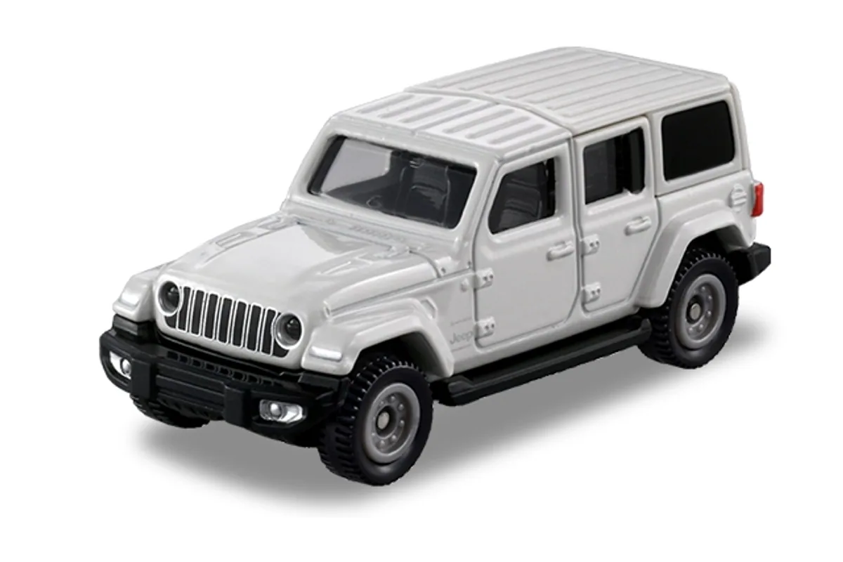 Tomica No. 72 Jeep Wrangler Tomica No. 72 Jeep Wrangler — photo of the real vehicle this casting is based on