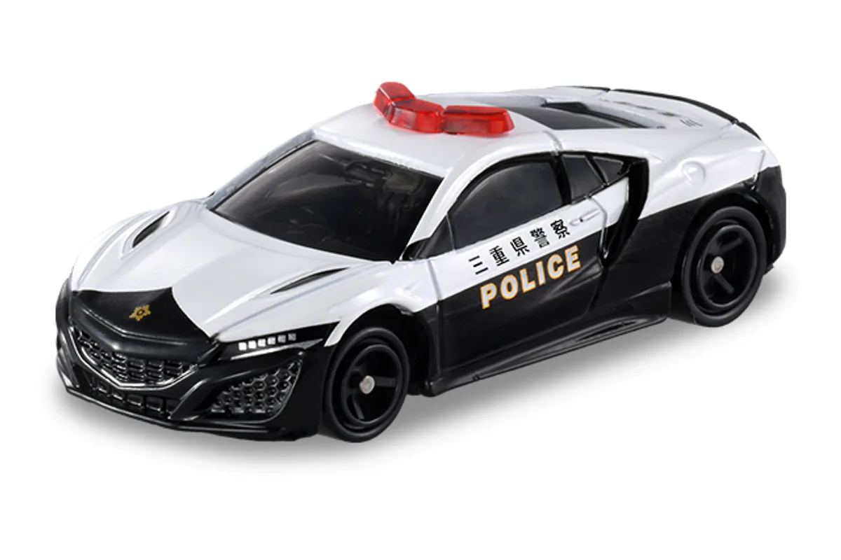Tomica No. 75 Honda NSX Patrol Car Tomica No. 75 Honda NSX Patrol Car — photo of the real vehicle this casting is based on