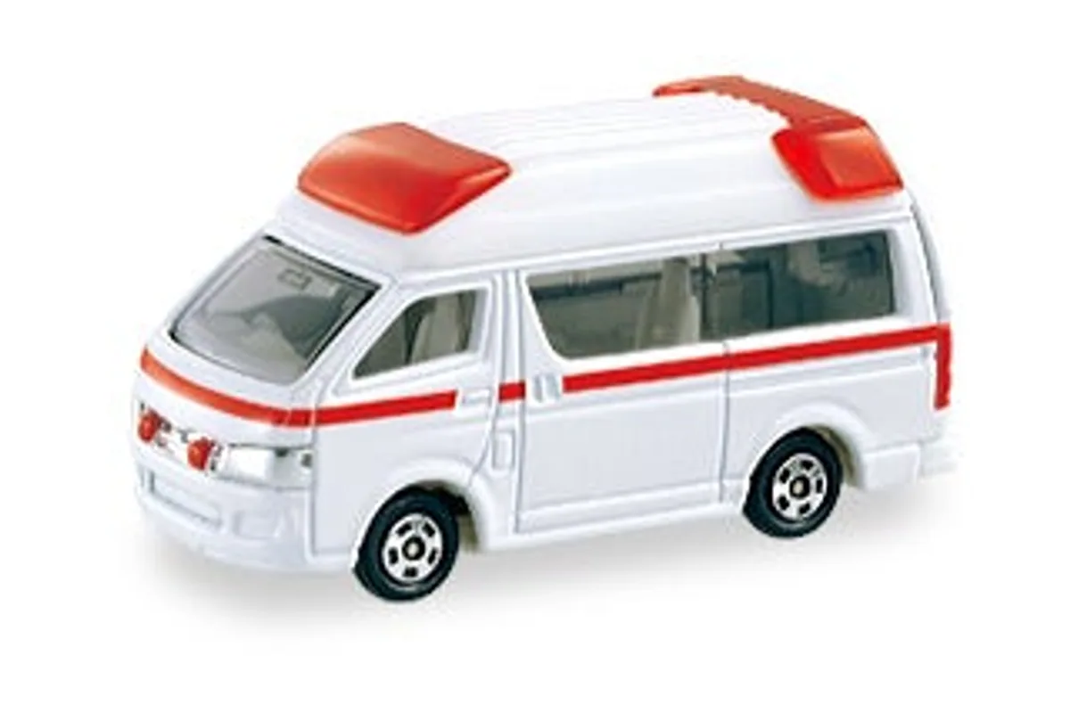 Tomica No. 79 Toyota Himedic Tomica No. 79 Toyota Himedic — photo of the real vehicle this casting is based on