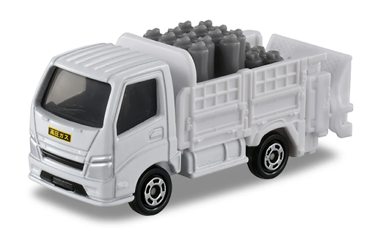 Tomica No. 80 Propane Gas Deliverly Truck Tomica No. 80 Propane Gas Deliverly Truck — photo of the real vehicle this casting is based on