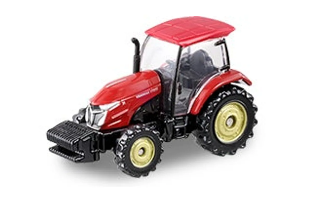 Tomica No. 83 Yanmar Tractor YT5113 Tomica No. 83 Yanmar Tractor YT5113 — photo of the real vehicle this casting is based on