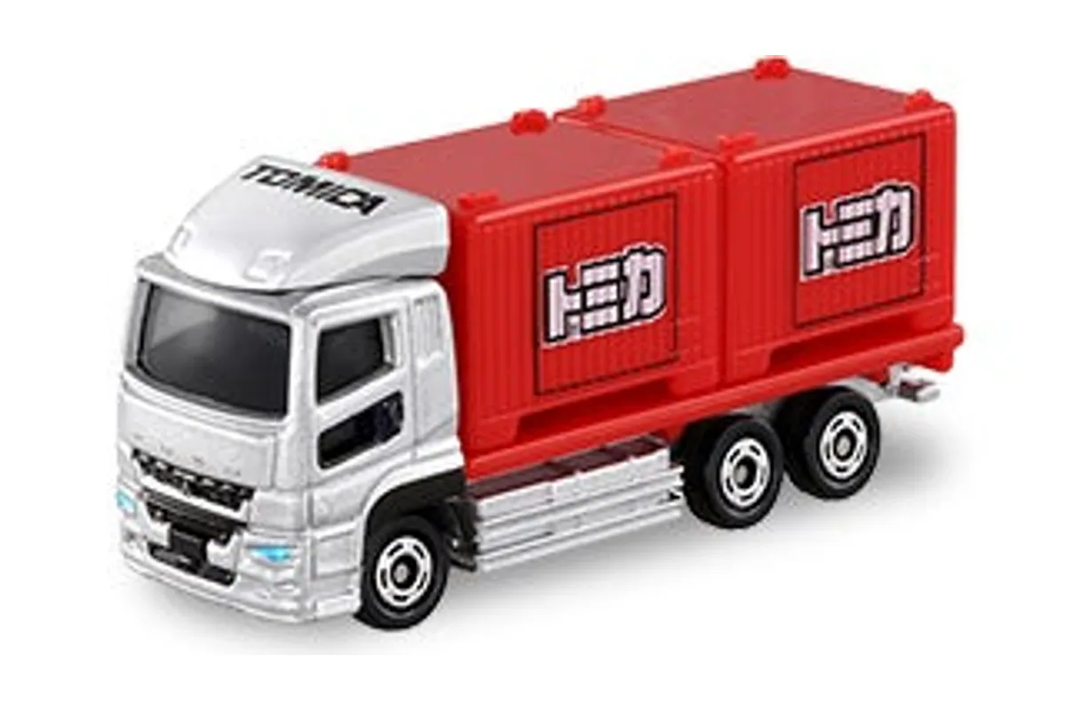 Tomica No. 85 Mitsubishi Fuso Super Great Tomica No. 85 Mitsubishi Fuso Super Great — photo of the real vehicle this casting is based on