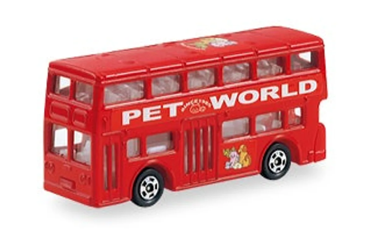 Tomica No. 95 London Bus Tomica No. 95 London Bus — photo of the real vehicle this casting is based on