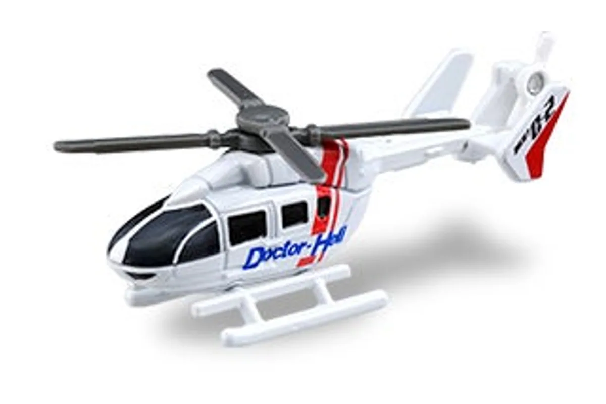 Tomica No. 97 Doctor Heli Tomica No. 97 Doctor Heli — photo of the real vehicle this casting is based on