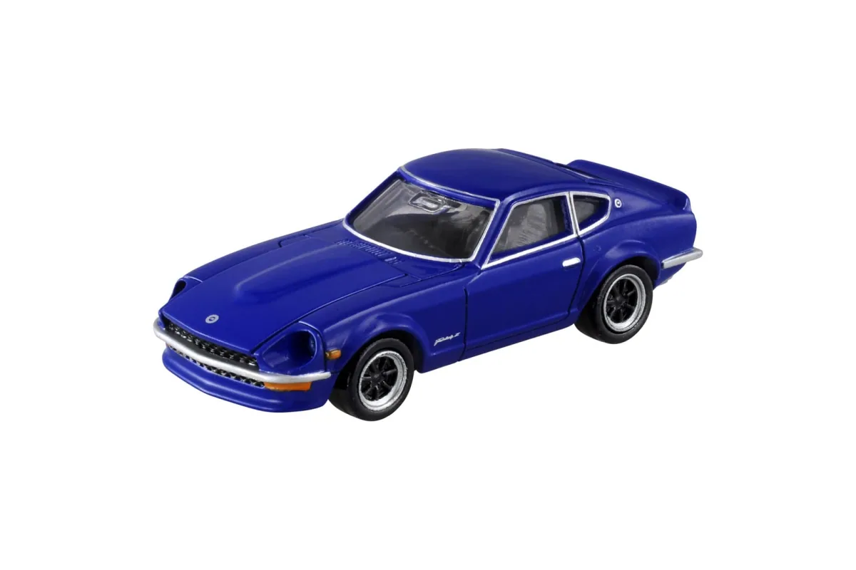 Tomica No. 09 Nissan Fairlady Z / 日产 Fairlady Z die-cast model — official product photo of the toy car
