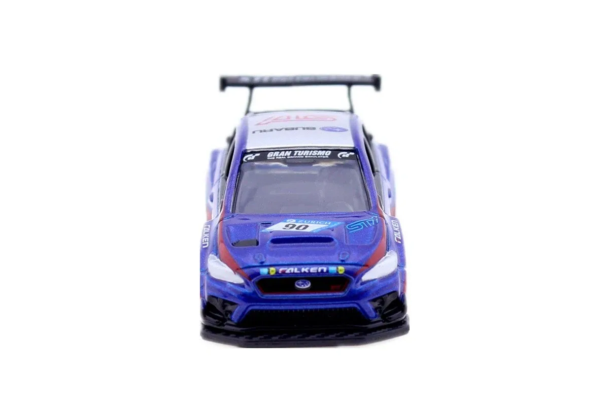 Tomica No. 24 Subaru WRX STI NBR Challenge / 斯巴鲁 WRX STI NBR 挑战版 die-cast model — official product photo of the toy car